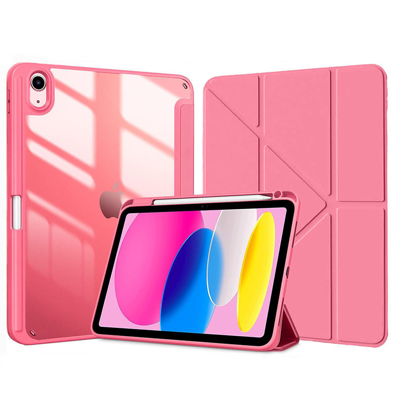 ipad11代保护壳Y折二合一亚克力平板保护套带笔槽防弯防摔保护|undefined