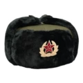 Green Cloth 125g Black Velvet Wheat Ear Soviet Badge