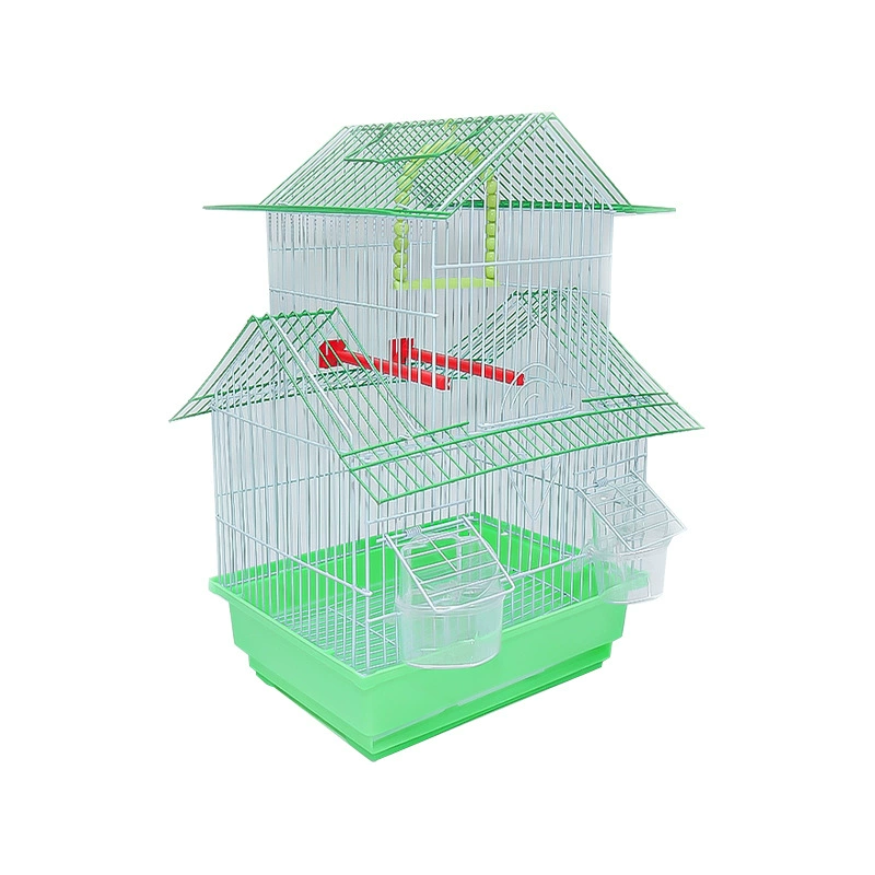 Бытовая маленькая клетка для птиц, тигровая кожа, пион, клетка для попугая, металлическая декоративная клетка, маленький и средний дом, клетка для птиц, разведение