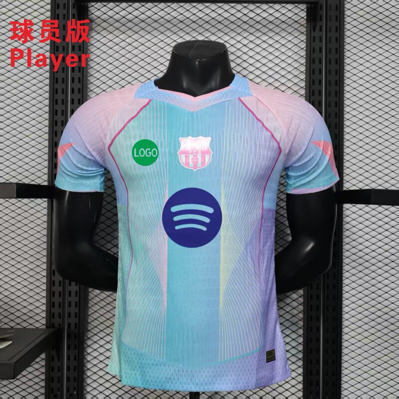 2526巴塞罗那特别版训练服巴萨纪念版球衣爆款佩德里亚马尔球员版|undefined