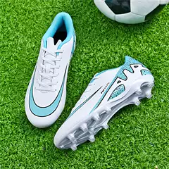 Cross-Border Low-Top Soccer Cleats for Men Women Youth Artificial Turf AG FG Professional Wholesale Breathable Anti-Slip