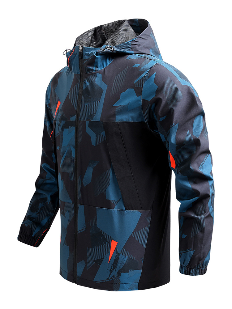 2021 Amazon chaqueta transfronteriza de primavera y otoño para hombres chaqueta casual delgada cazadora chaqueta deportiva al aire libre para hombres