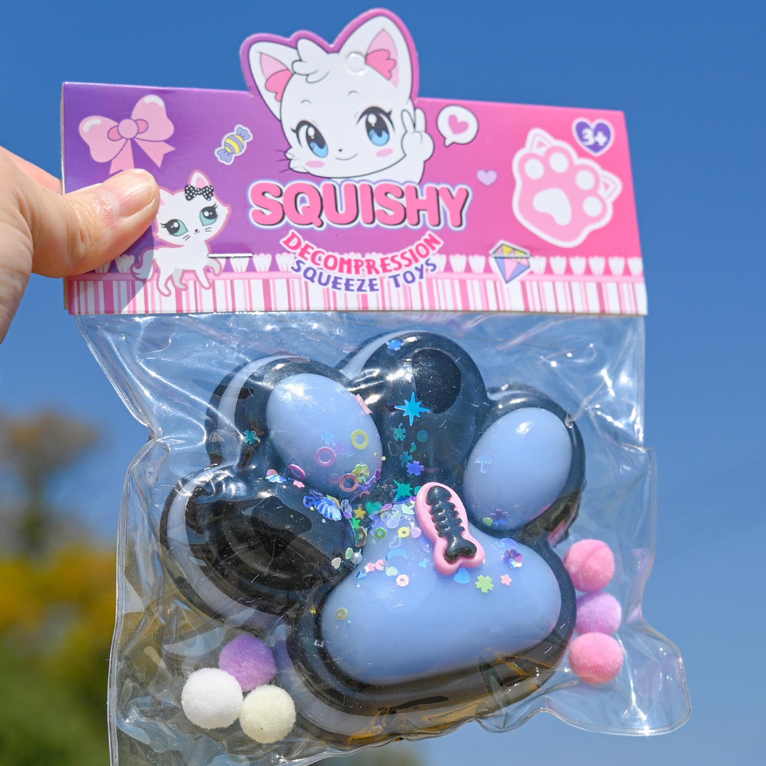 Pequeño libro rojo con garras de gato ultra suaves pellizco juguetes de descompresión divertidos juguetes de simulación de alimentos pellizco tpr artefacto de descompresión