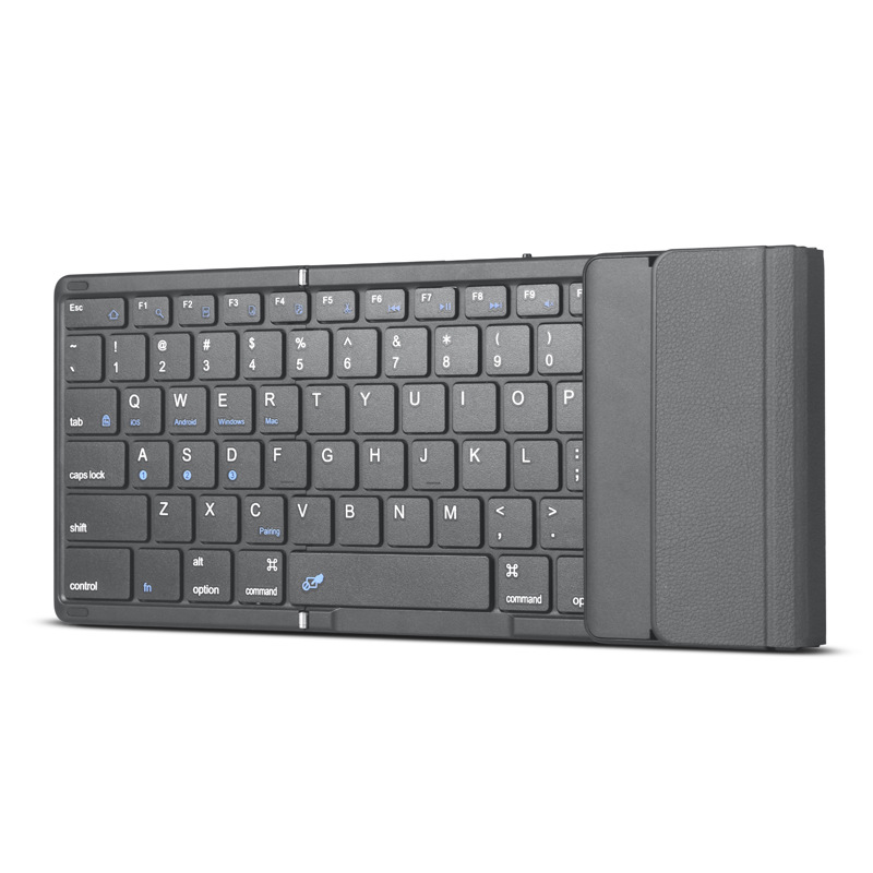 タッチパッド折りたたみキーボードマウスポータブルマルチデバイス3 bluetoothワイヤレスキーボードマウス携帯電話タブレットノートブック共通