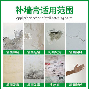 L Waterproof Wall Repair Paste Wall Repair Paste White Putty Paste Household Falling Off Wall Repair Paint Putty Powder Interior Wall P