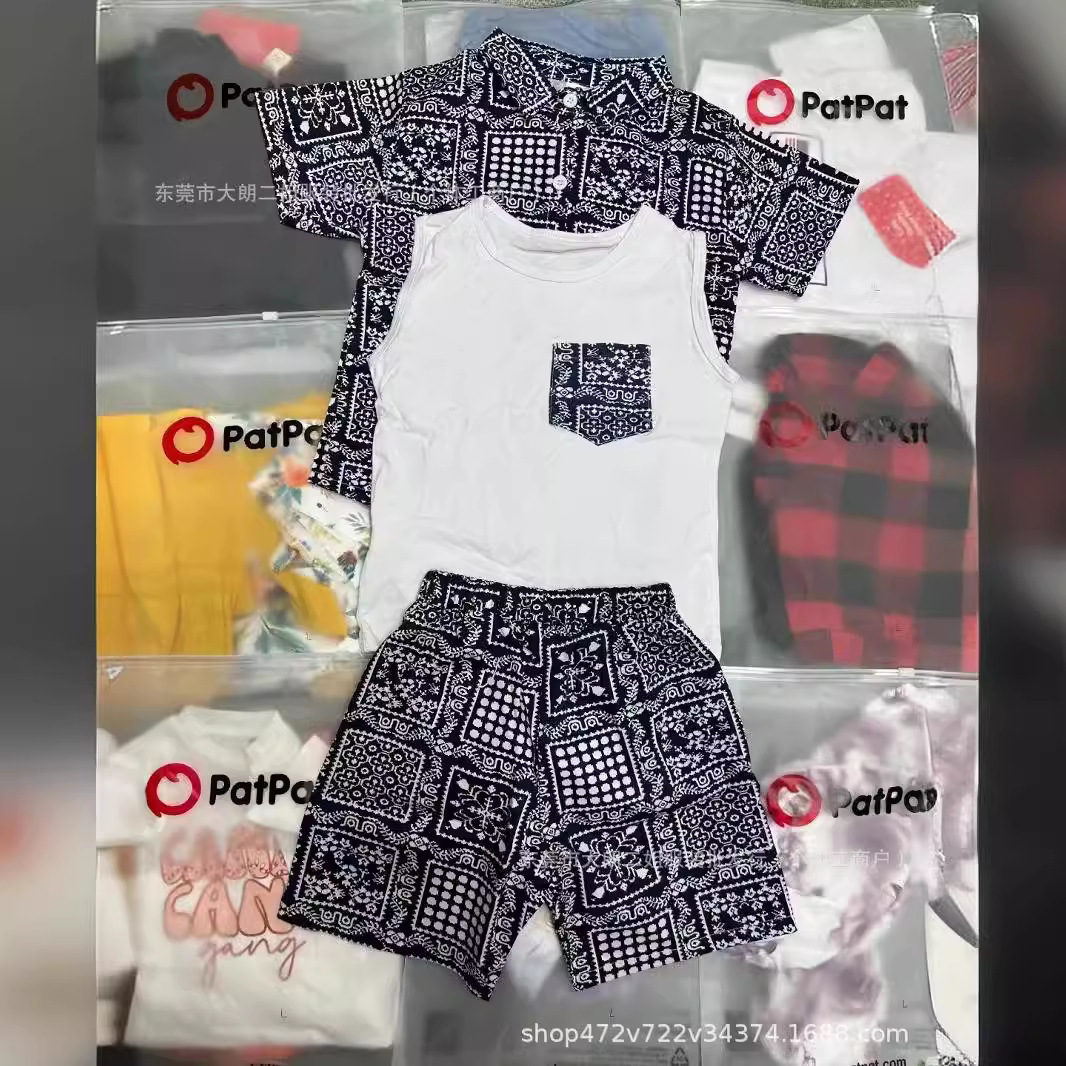 Lote de Conjuntos de Ropa Infantil de Algodón Multimodelo para Niños y Niñas image 4
