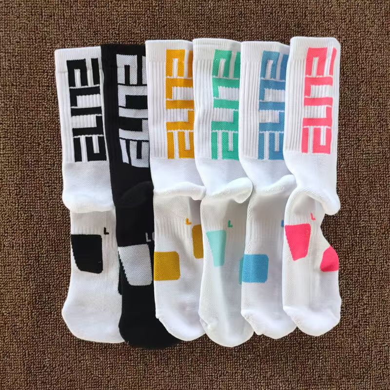 Suwan Nakes Men's Socks Elite Basketball Training Outdoor Sports Socks Long High-Top Thickeneded Towel Bottom Women's Socks