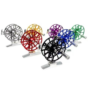 Cross-Border Wholesale All-Metal 65mm Fly Wheel Ice Fishing Wheel Fishing Wheel