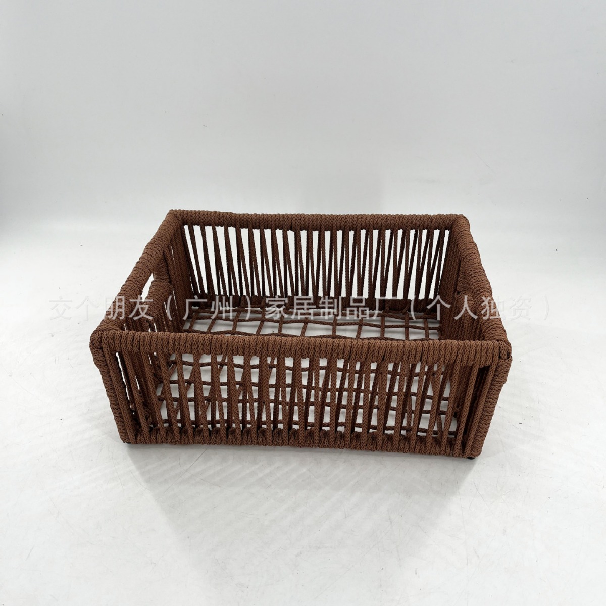 Hotel Homestay Room Tray Rattan-like Hand-woven Storage Tray Vegetable Bread Display Storage