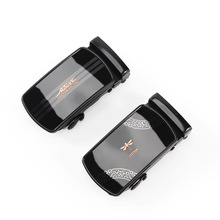 皮带铁胶片自动扣男士皮带头腰带头裤带头配件卡槽3.5cm百搭