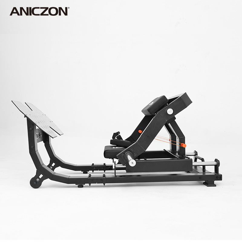 Máquina de puente de cadera comercial entrenamiento muscular de cadera entrenamiento de cadera máquina de empuje de cadera gimnasio educación privada modelado cintura y espalda equipo central