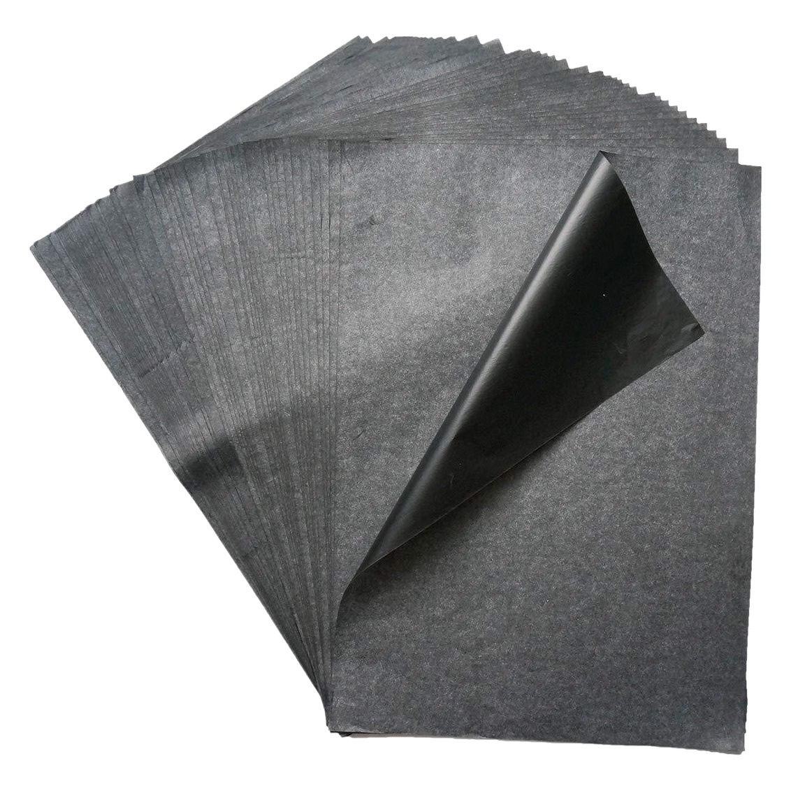 Source factory single-sided black A4 carbon paper tracing painting rubbing graphite carbon paper 100 clear handwriting