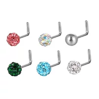 Physiological nose piercing