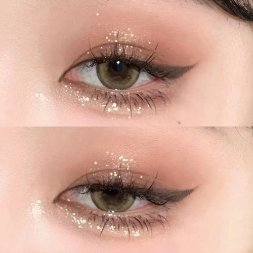 Chocolate Jiugongge Eyeshadow Palette Glitter Pearlescent Matte Earth Color Pure Desire Nude Makeup Affordable Nine Color Eyeshadow for Students