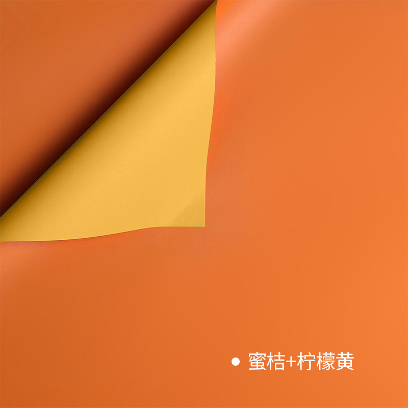 Fábrica de fiestas de flores de venta transfronteriza en caliente de papel de embalaje de flores de doble color, material de embalaje de flores, papel de embalaje de regalos