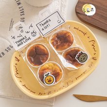 迷你巴斯克纸杯蛋糕包装袋卡头烘焙包装盒饼干凤梨酥分装袋打包盒