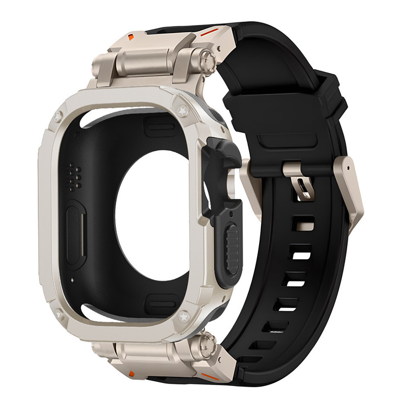 S11 Is Suitable for Apple Apple Watch Ultra Explorer Tpu Strap Armor Anti-Fall Case Set S11 Is Suitable for Apple Apple Watch Ultra Explorer Tpu Strap Armor Anti-Fall Case Set