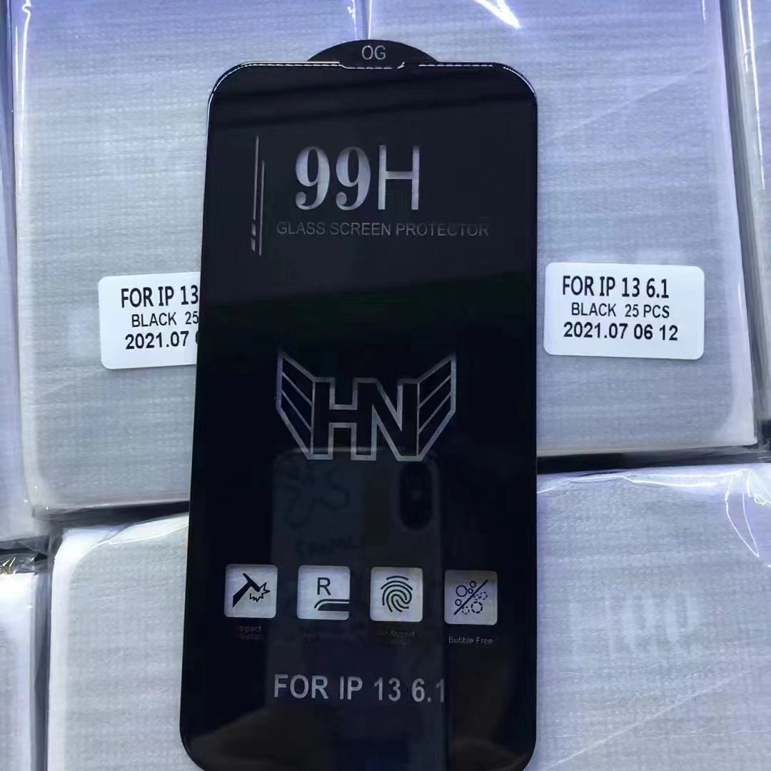 Aplicable Apple 16PRO película templada HD 99H antiestática iPhone7P/XS película de teléfono móvil de alta tecnología de aluminio de pantalla completa 6G