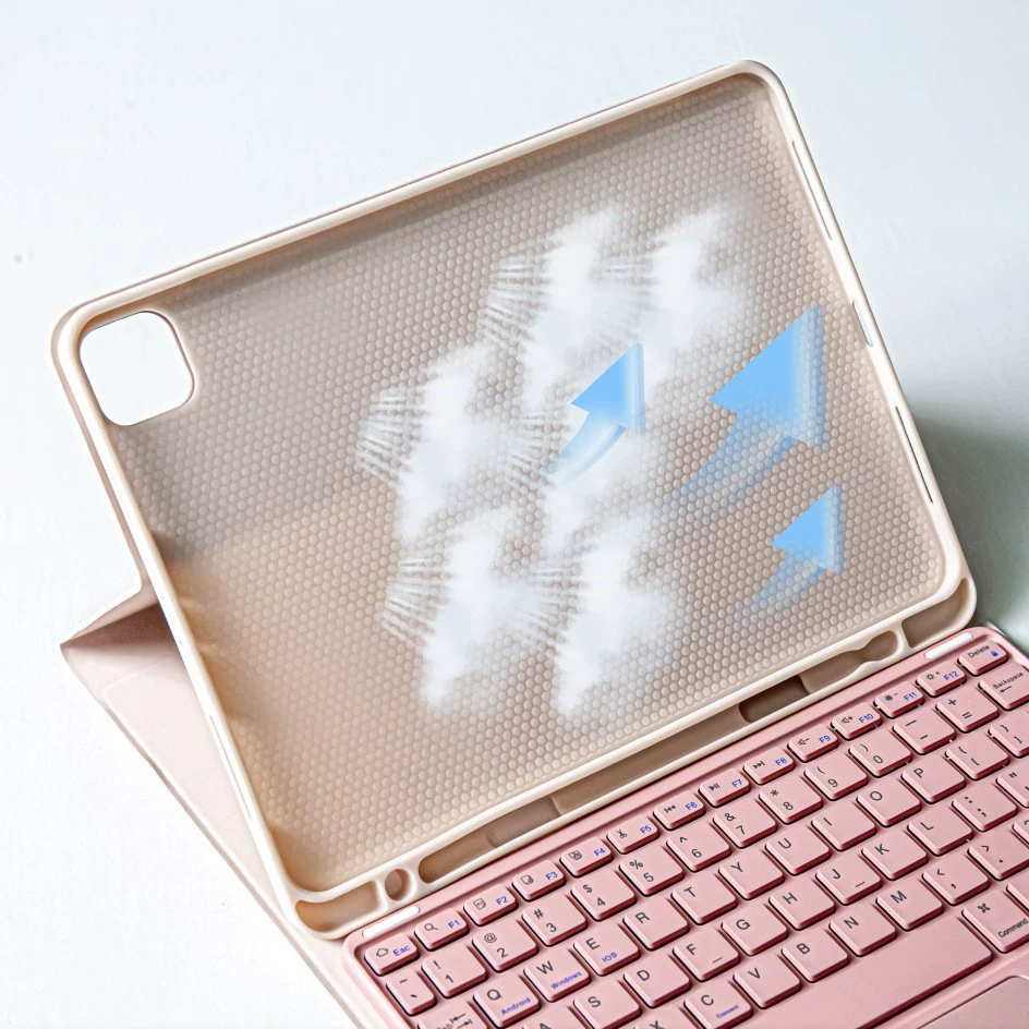 Совместимый с iPad Pro11 защитный чехол 10-го поколения Air4/Air11 чехол iPad11 Magic Touch Bluetooth клавиатура кожаный чехол