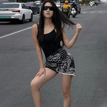 韩国腰果花三角巾女叠穿配饰牛仔裤腰带腰间丝巾旅游搭配衬衫批发