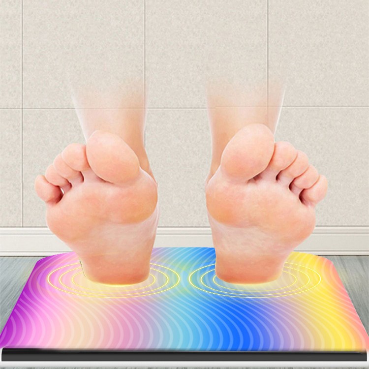 Dispositivo de belleza para piernas con microcorriente EMS, almohadilla de masaje para entrenamiento de músculos de la pantorrilla, almohadilla para pies, dispositivo eléctrico de belleza para piernas y pantorrillas delgadas.