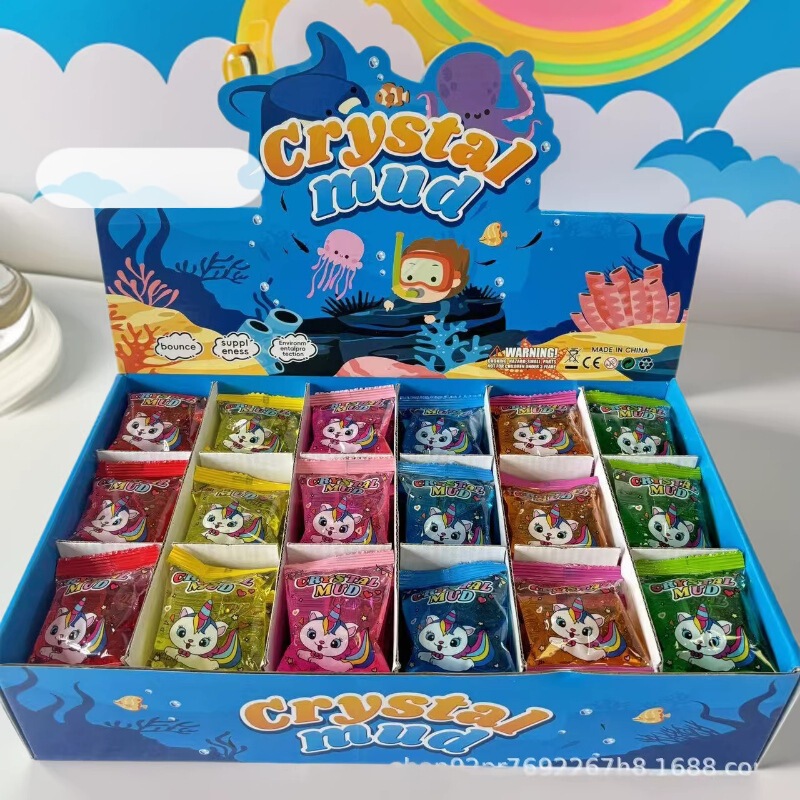 Crystal Mud Foaming Glue Kindergarten Handmade Slime Clay Cute Cartoon Creative New DIY Cross-Border Toys Crystal Mud Foaming Glue Kindergarten Handmade Slime Clay Cute Cartoon Creative New DIY Cross-Border Toys