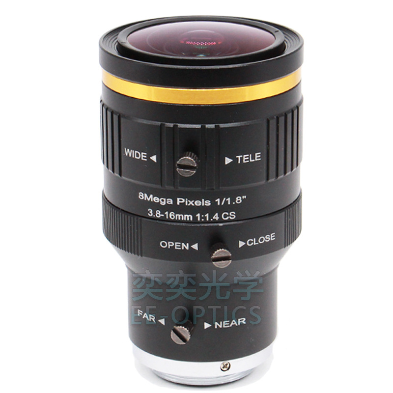 3.6-18MM 줌 렌즈 CS 인터페이스 4K 8 백만 픽셀 1/1.8 보안 산업용 카메라 감시 렌즈