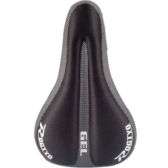 Bicycle silicone seat cover mountain bike thickened comfortable seat cover rope reinforced saddle cover riding equipment accessories