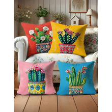A 36967 Cactus Print Pillow Cover �����ƻ��ܱ����׿羳��
