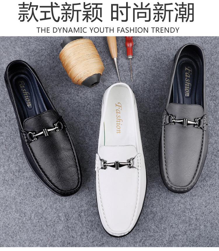 B3755 1070K GIÀY DA NAM QUARYT BIG SIZE NGOẠI CỠ MÙA HÈ GIÀY DÉP NAM DA BÒ G03 SẢN PHẨM MỚI