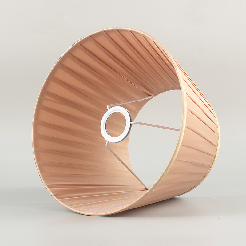 Estilo europeo nostálgico tela plegable pantalla multi-color opcional lámpara de mesa dormitorio sala de estar del hotel tela pantalla accesorios de iluminación