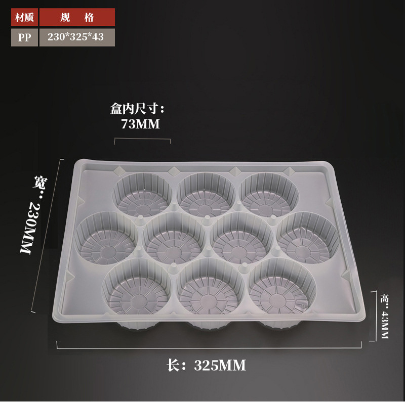 Caja de soporte especial para fideos congelados rápidos de espesor desechable de dibujos animados de 10 grados en paquete de pan al vapor de grado alimenticio