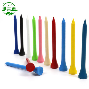 Wooden Golf Tee Manufacturers Supply Wooden Nails Optional Colors Multi-Color Wooden Golf Nails