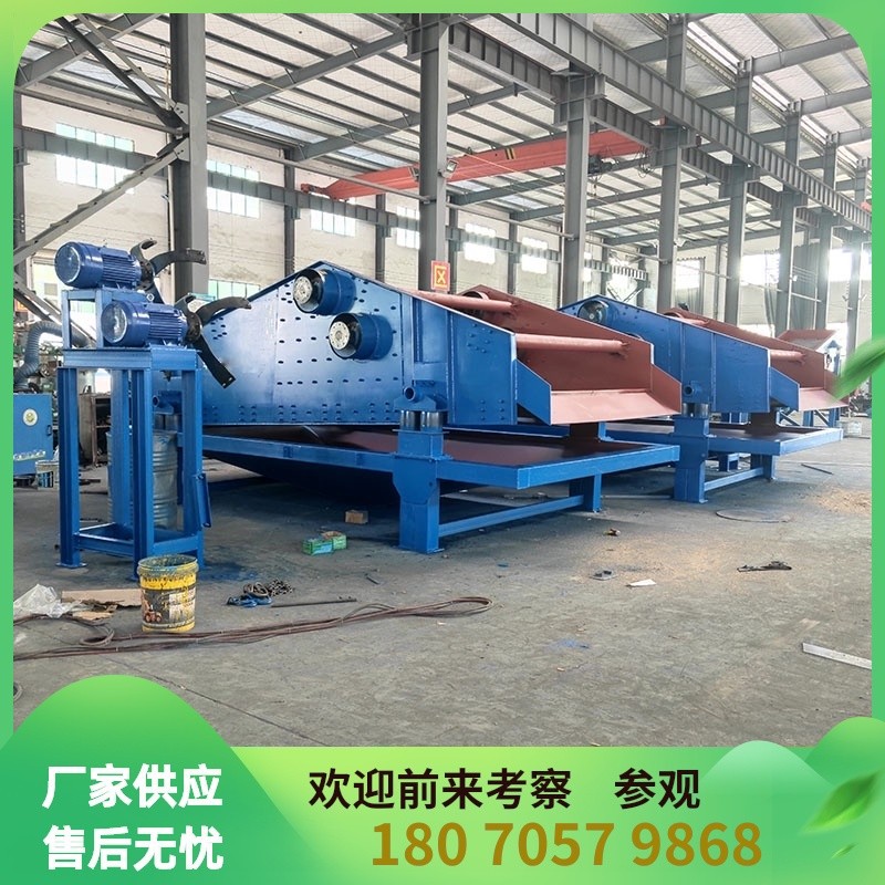 砂场聚氨酯细沙提取机 尾砂细砂震动脱水筛分机 全套砂石选矿设备