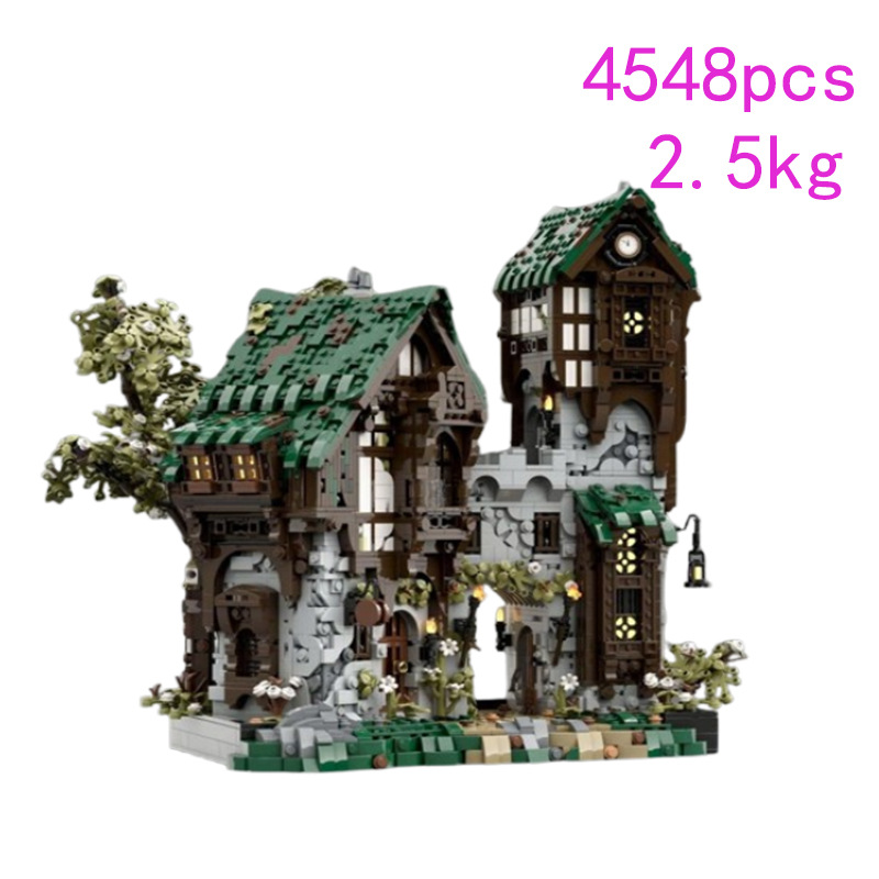 Cross-border Hot-selling In-stock Small Particle MOC-211440 Castle Educational Building Block Toy Model Decoration_voghion.com