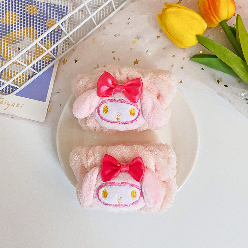 Cara de dibujos animados lavado correa para la muñeca banda para el cabello artefacto absorbente lindo brazalete deportivo pulsera de limpieza del sudor lavado a prueba de humedad oversleeve
