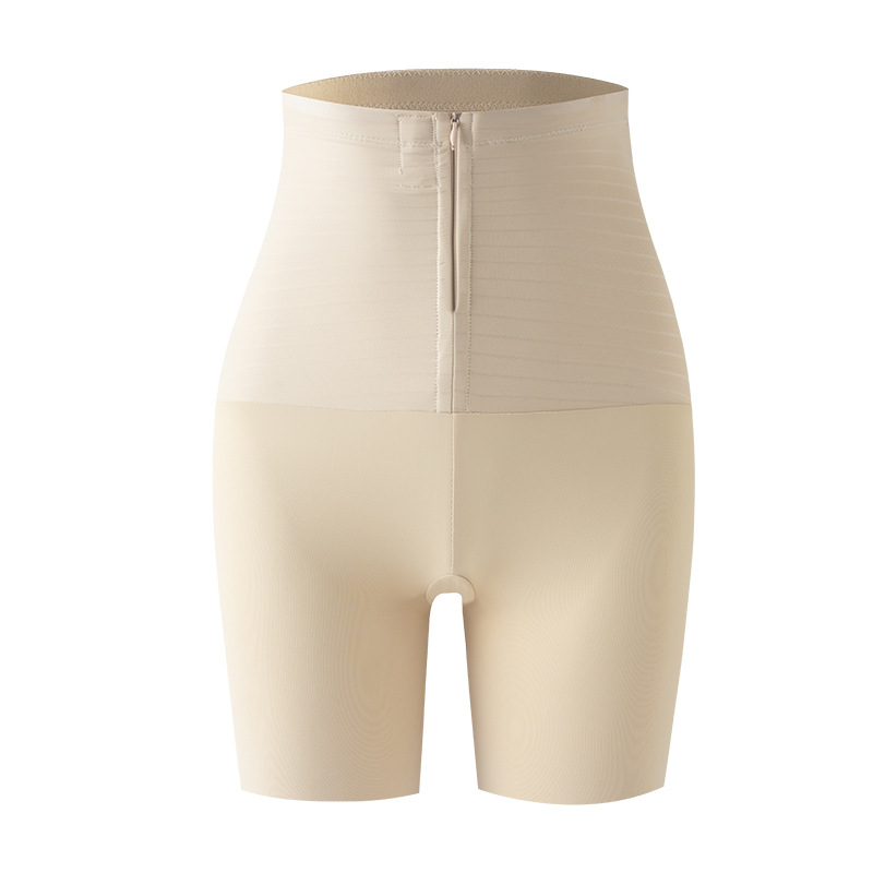 Pantalón Moldeador Bóxer con Broches de Cintura Alta de Nylon, Proteja la Cintura, Sin Marcas, Levante las Caderas image 5
