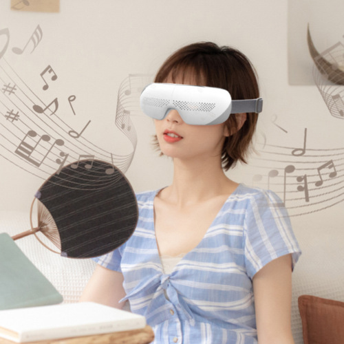 Wholesale smart eye massager portable foldable hot compress visual eye protection airbag eye massager