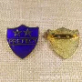 别针式定制金属珐琅胸章
