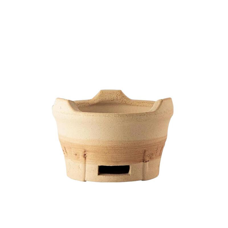 陶土加厚烧烤炉围炉家用煮茶炉室内老式打边炉木炭路户外碳炉泥炉|undefined