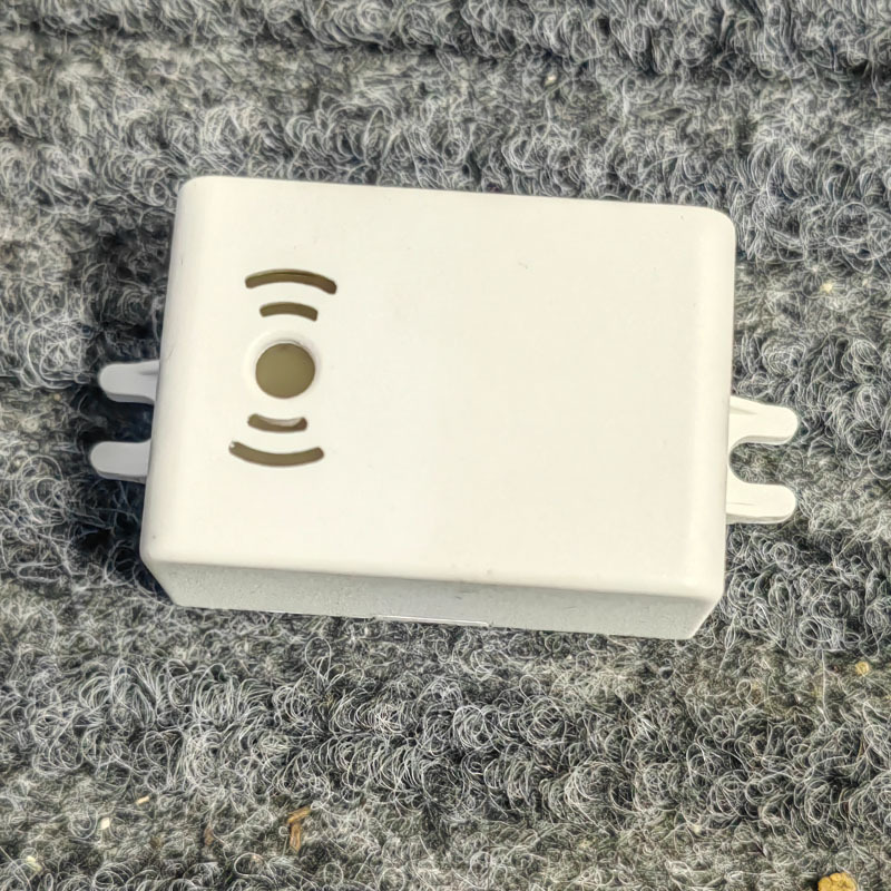 声控开关外壳方形感应外壳配件PVC外壳塑料件外红线感应外壳套件