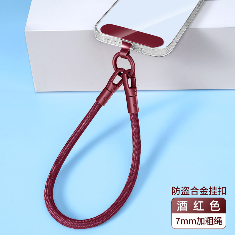 携帯電話のストラップ手首のストラップは斜めに掛けてもいいです。|undefined