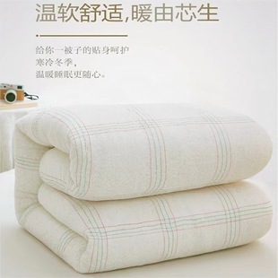 Cotton Quilt Quilt Quilt Pad Spring and Autumn Student Dormitory Migrant Workers Quilt Core Winter Quilt Double Thickened Mattress Single Cotton Pad