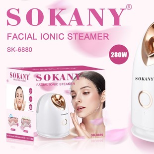 Cross-Border Sokany6880 Nano Facial Steamer Household Negative Ion Humidification Facial Steamer Hydrating Steam Beauty Instrument