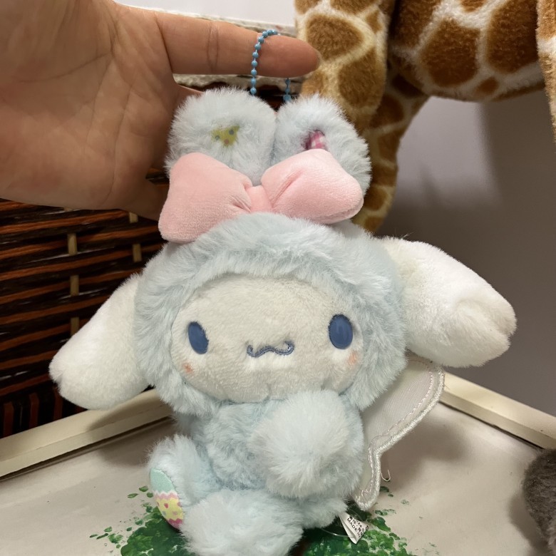 三麗Oイースターウサギの耳の翼の小さい色の卵のクマの洛米の玉桂の犬の美楽のティのぬいぐるみの公の子の包みのペンダント|undefined