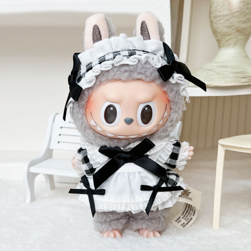 スポットバブルビニール人形ラブブ服着せ替えラブブペンダントかわいい超かわいい人形|undefined
