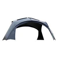 Dome Canopy Открытый Кемпинг Пляж Открытый самоходный непромокаемый солнцезащитный крем Черная негабаритная сферическая палатка в наличии