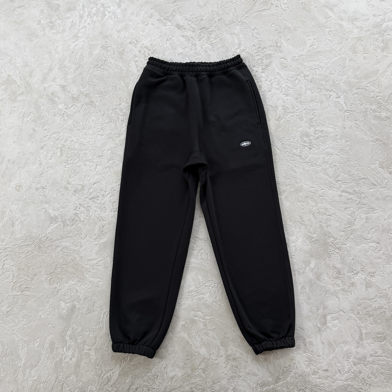 Corteiz Sweatpants Embroidered Logo Black