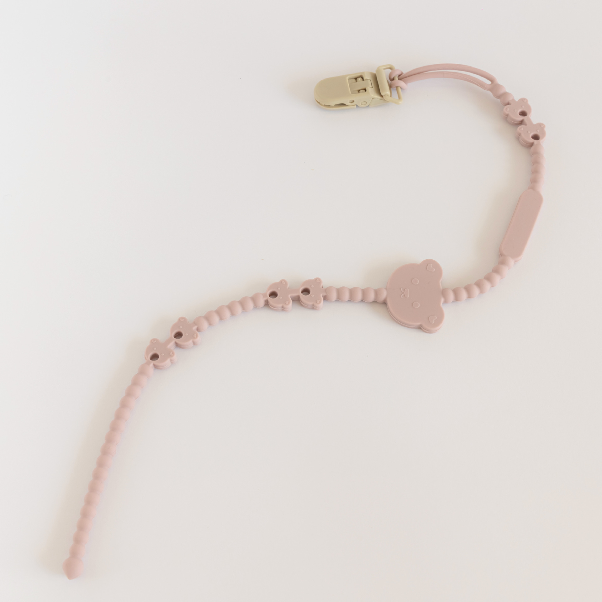 연한 보라색 안티 체인 플라스틱 클립