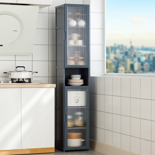 Dining cabinet storage wine cabinet storage tea side cabinet living room modern simple wall-mounted home kitchen cabinet cupboard